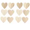 12 coeurs bois 4x4x0.7cm à disperser - 80591 Chaks