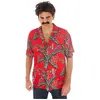 RueDeLaFete Chemise Magnum Rouge - Homme