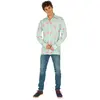 Chemise Flamant Rose adulte verte, taille XL