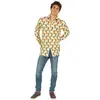 CHAKS Chemise Ananas - Blanc - L