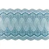Ruban de table Dentelle motif Persan 18cmx5m, Bleu pétrole