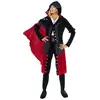 Costume Evie Frye de Assassin's Creed ® noir/rouge, taille L