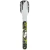 Couverts - AKINOD - 12h34 Jungle - Acier inoxydable - 3 pièces - Multicolore