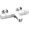Tempo mitigeur bain et douche thermostatique Huber chromé