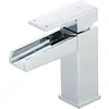 Luzz mitigeur lavabo cascade bas chromé - ESSEBAGNO
