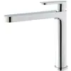 ESSEBAGNO Mitigeur pour Evier Fangolo - Façon inox et noir