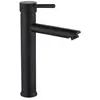 Mitigeur de lavabo H.29,9 cm, noir, Essebagno Deco