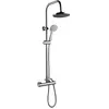 Essemika colonne de douche chromée avec thermostatique Essebagno