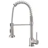 ESSEBAGNO Robinet mitigeur de cuisine Plimo - Avec douchette - Façon inox