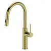 ESSEBAGNO Architek mitigeur évier douchette extractible or brossé