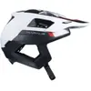 Casque kenny rafale blanc rouge