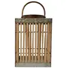 Lanterne solaire bambou Carrée Orium