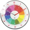 Horloge - ORIUM - Practice - Ø30cm - Couleurs vives - Apprentissage de l'heure