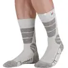 Monnet Trek Lin High - Chaussettes randonnée Gris / Blanc 37 - 38