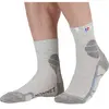 Monnet Trek Lin Mid - Chaussettes randonnée Gris / bleu 43 - 44