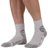 Monnet Trek Lin Mid - Chaussettes randonnée Gris / Blanc 43 - 44