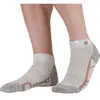 Monnet Trek Lin Low - Chaussettes randonnée Gris / Ocre 39 - 40