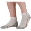Monnet Trek Lin Low - Chaussettes randonnée Gris / Ocre 35 - 36