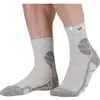 Monnet Trek Lin Mid - Chaussettes randonnée Gris / bleu 45 - 46