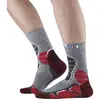 Monnet Mid Extra Light - Chaussettes de randonnée rouge 35/36