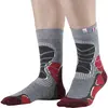 Monnet Mid Extra Light - Chaussettes de randonnée rouge 41/42