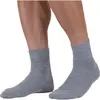 Doubles chaussettes mid twin grise