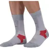 Monnet Trek Air - Chaussettes randonnée Grey / Red 41 - 42