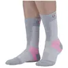 Monnet Trek Air - Chaussettes randonnée femme Gris / Rose 37 - 38