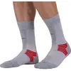 Monnet Trek Air - Chaussettes randonnée Grey / Red 37 - 38