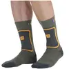 Monnet Jarrette Trek Perf - Chaussettes randonnée Kaki 39 - 40