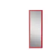 Miroir 36x127 cm ANDY coloris rouge