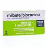 Vermifuge pour chat - Biocanina - Milbetel - 2kg - 2 comprimés - Cestodes et nématodes