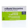 BIOCANINA Milbetel pour Chat de Plus de 2kg, 2 Comprimés Vermifuges