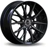 Jante Aluminium Infiny 20 Pouces Noir Brilant Face Polie Noire Spike