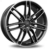 Jante Aluminium Racer 18 Pouces Noir Satin Face Polie