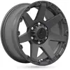 Jante Alu American Elite Wheels Peacemaker 9x17 6x120 Et12 Noir Mat