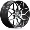 Jante Aluminium Racer 18 Pouces Noir Satin Face Polie