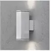 Millumine - Applique Exterieur Double Cubo Gris Clair