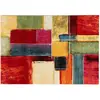 Tapis à motif multicolore 160 x 230 cm candy