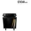 Meuble Enova Hifi Vinyle Lover Noir