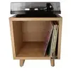 Meuble Enova Hifi Vinyle Lover Cube Bois
