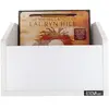 Meuble Enova Hifi Vinyle Bac 120 Blanc