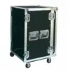 Power Flights Flight Case 14U avec roulettes