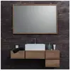 BOIS DESSUS BOIS DESSOUS Berah Getah - Miroir en teck massif rectangulaire 145x80 cm