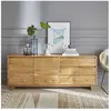 BOIS DESSUS BOIS DESSOUS TILO  Commode en mindi massif 180 cm Berah Getah