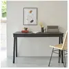 BOIS DESSUS BOIS DESSOUS GLASGOW  Bureau en manguier massif 130 cm Berah Getah