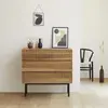 PORTLAND  Commode en bois teck massif 95 cm Berah Getah