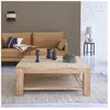 BOIS DESSUS BOIS DESSOUS BOSTON  Table basse en teck massif Berah Getah