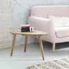 BOIS DESSUS BOIS DESSOUS ODDA  Table basse en mindi massif 62 cm Berah Getah