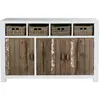 HONFLEUR  Buffet en bois recyclé massif 143 cm Berah Getah